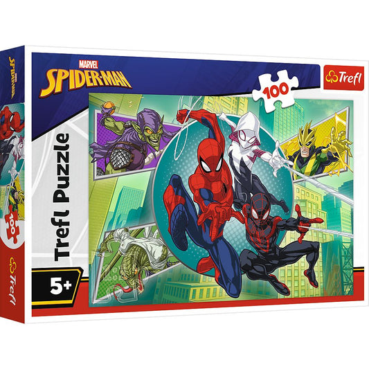 PUZZLE TREFL 100 MARVEL SPIDERMAN MASCA LUI SPIDERMAN - Imagine 1 [ps:7bf81b5a-533b-4603-b7a8-0b2fa5c95bfe]