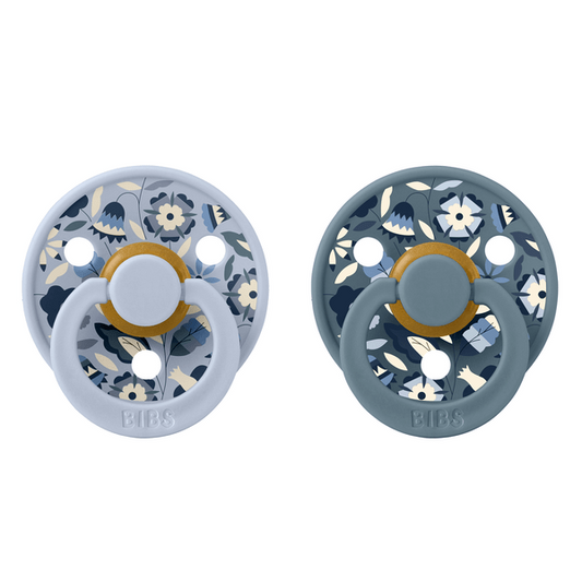 BIBS x Liberty - Set 2 Suze Latex Bobo - Dusty Blue/Petrol (1) [ps:c5cd4f21-5720-4433-860e-f353fe6e8ca4]