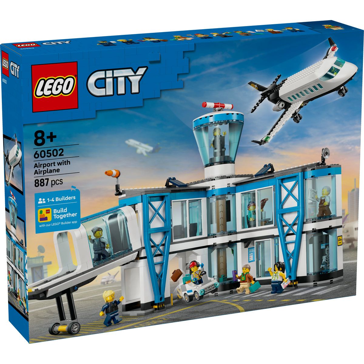LEGO CITY AEROPORT CU AVION 60502 - Imagine 1 [ps:22d65bbe-6aac-43c1-b7c6-fdfc85780e9b]