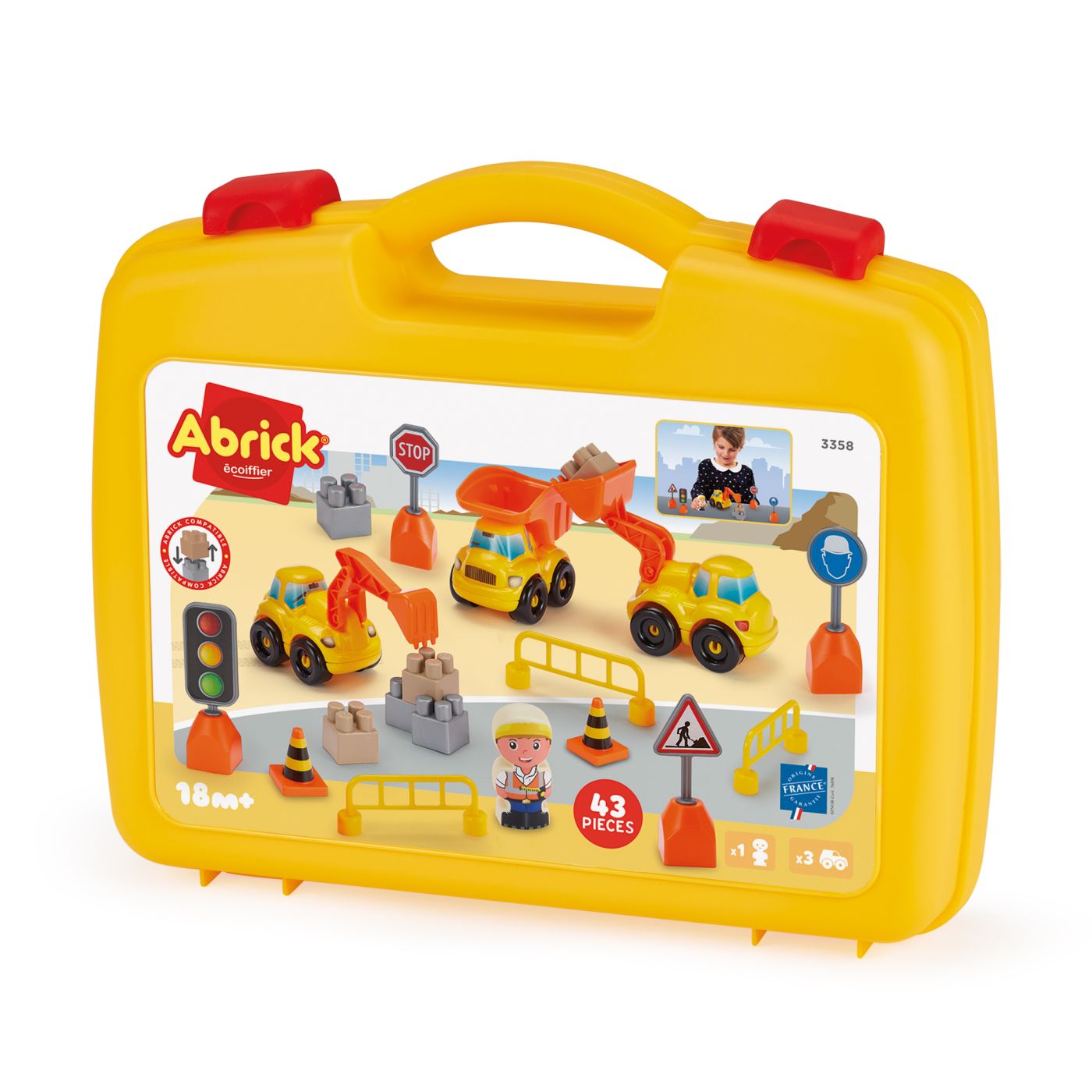 ECOIFFIER ABRICK VALIZA DE CONSTRUCTII Simba - Imagine 1 [ps:76276edc-085d-4df0-8c94-f54ff38f160f]