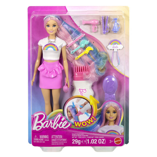 BARBIE SET PAPUSA BARBIE CU PAR STRALUCITOR CURCUBEU SI - Imagine 1 [ps:8bce3c1f-5c96-4d1c-8cee-20ae961df6ed]