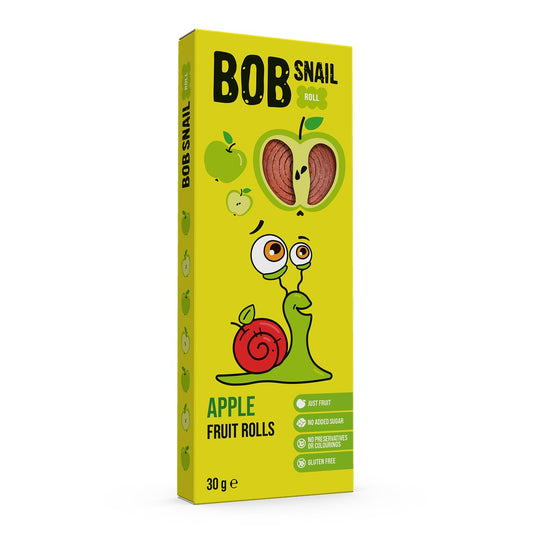 BOB SNAIL Fruit Rolls, Rulou din fructe, gustare din - Imagine 1