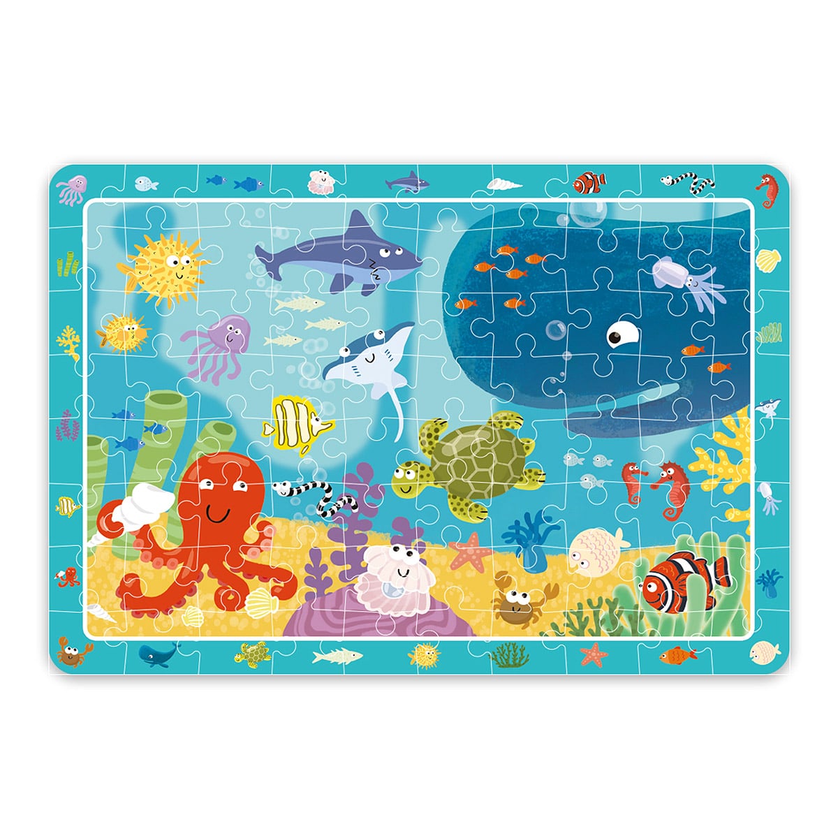 Puzzle Animale Marine Dodo Toys, 80 piese - Observare - Default Title (1) [ps:8cc87952-5358-4039-8271-1688178d4284]