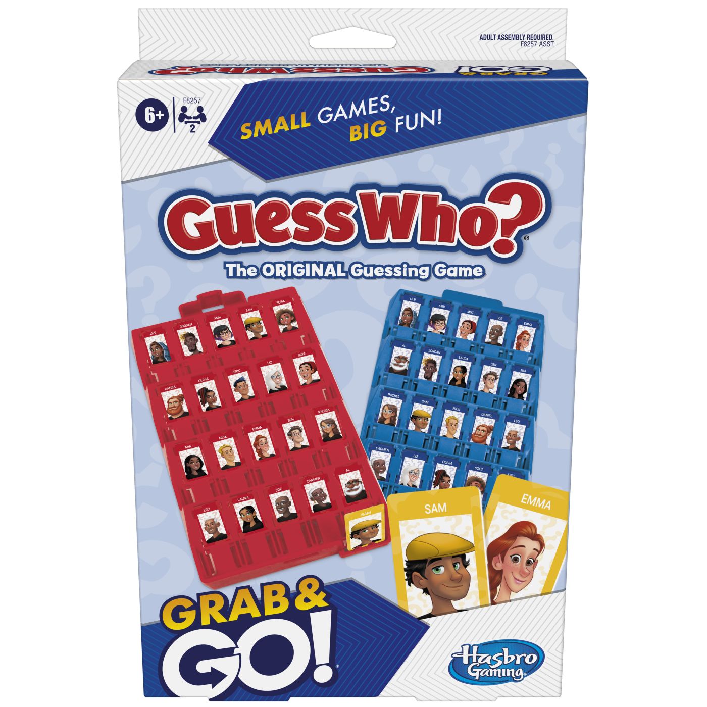 JOC GUESS WHO GRAB AND GO IN LIMBA ENGLEZA Hasbro - Imagine 1 [ps:8f1550f6-f2fe-449b-84f3-d9188f1567ad]