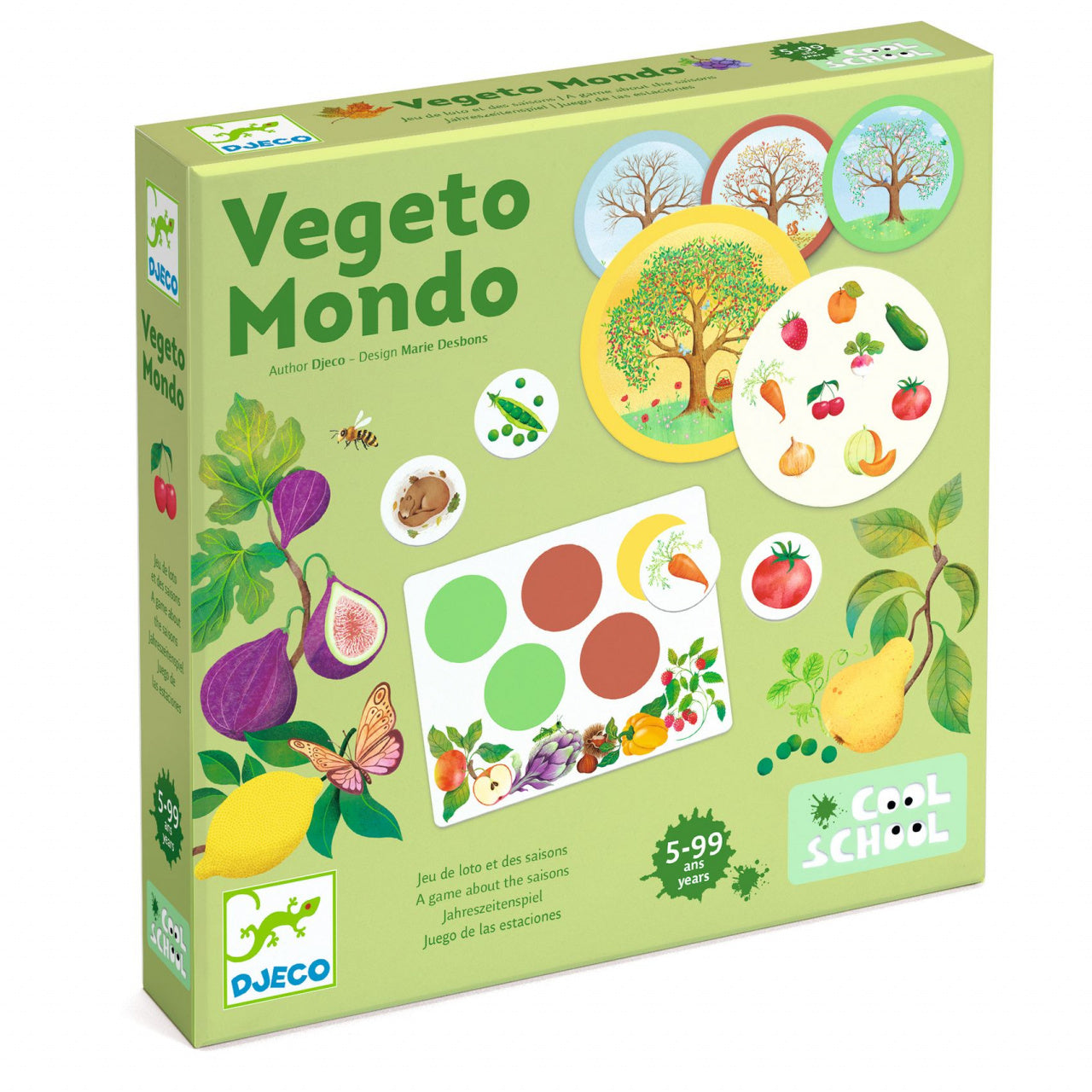 Joc educativ Vegeto Mondo, Djeco - Imagine 1 [ps:3098d926-0218-49b2-b61e-ee5326d155a7]