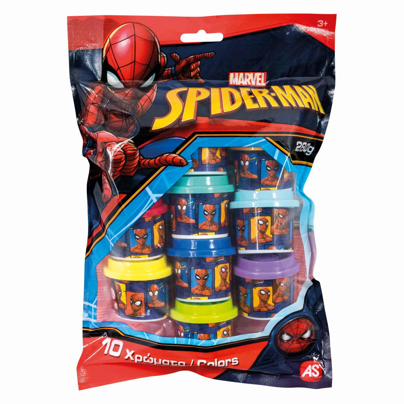 SET 10 BORCANASE DE PLASTILINA SPIDERMAN IN PUNGA DE PLASTIC - Imagine 1 [ps:3d4d6f86-1471-4227-b16b-2c2478e3a995]