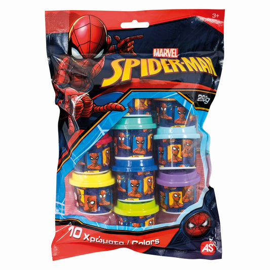 SET 10 BORCANASE DE PLASTILINA SPIDERMAN IN PUNGA DE PLASTIC - Imagine 1 [ps:3d4d6f86-1471-4227-b16b-2c2478e3a995]