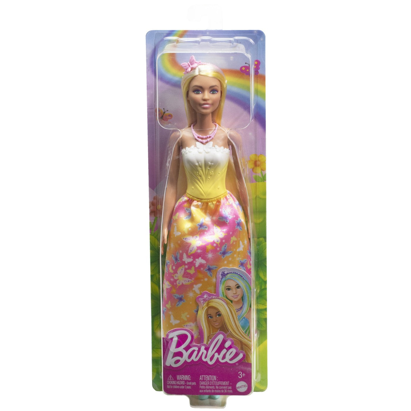 BARBIE PAPUSA BARBIE CU PARUL BLOND SI GALBEN Mattel - Imagine 1 [ps:e59c42fe-e578-4326-8921-13ba62ab6ceb]