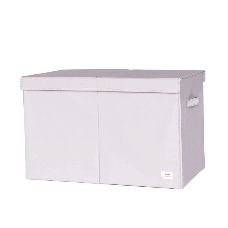 Cufar pliabil pentru camera copiilor, material reciclat Gri, 3 Sprouts [ps:ce9f0b44-536d-43e1-b3f9-f7ee852080cd]