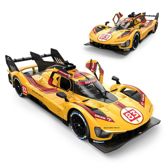 MASINA CU TELECOMANDA FERRARI 499P N83 GALBEN SCARA 1 LA - Default Title (1) [ps:2a1dfc87-df70-4a3e-91c3-a42ff385c354]