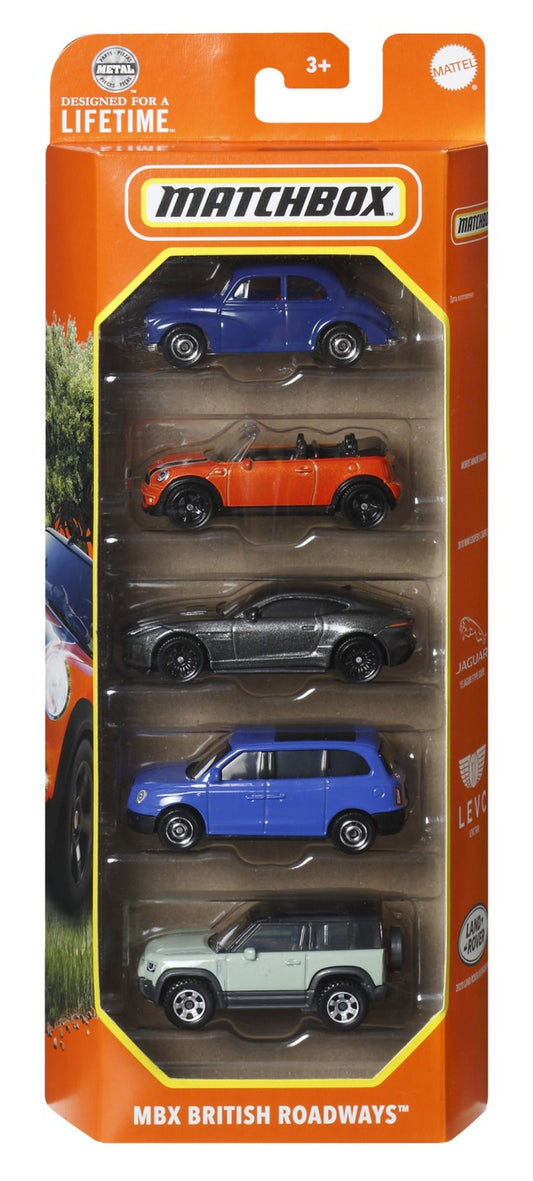 MATCHBOX SET 5 MASINUTE METALICE MBX BRITISH ROADWAYS - Imagine 1 [ps:de95be7b-c443-4c50-b09d-2c7f7002787e]
