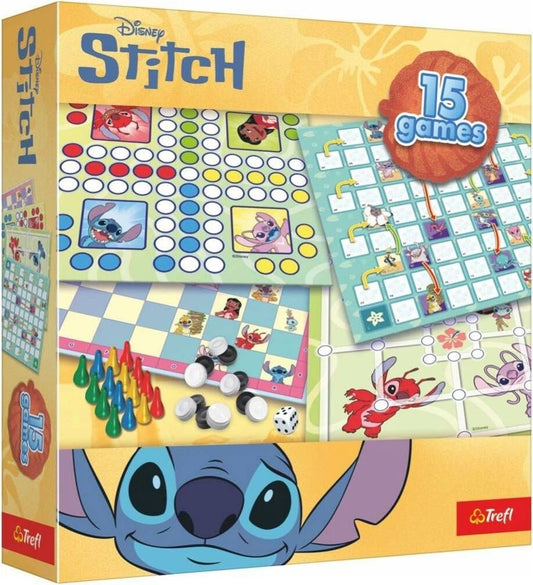 TREFL DISNEY STITCH SET 15 JOCURI CLASICE - Imagine 1 [ps:e0987da7-1ca3-4cde-8b80-cf896d7e3cfc]