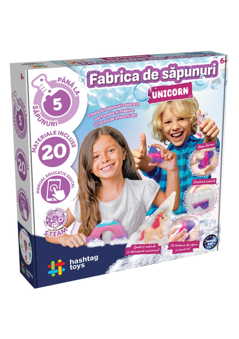SET FABRICA DE SAPUN UNICORN VIVA TOYS - Imagine 1 [ps:d85630f4-ae3a-4969-a258-f1f0ef33831f]
