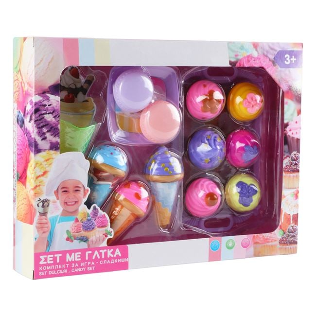Set Jucării Prajituri, Cupcakes și Macaron Jumbo - Default Title (1) [ps:5e4e00f7-f016-4518-8cf3-401daff2c220]