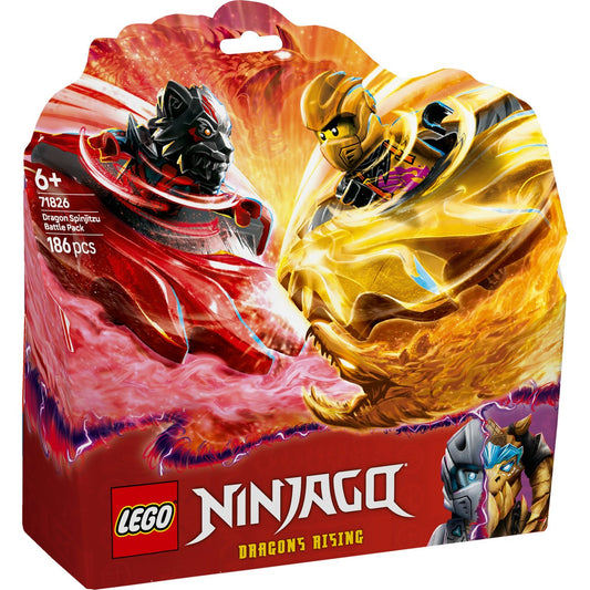 LEGO NINJAGO PACHET DE LUPTA CU DRAGONI SPINJITZU 71826 - Imagine 1