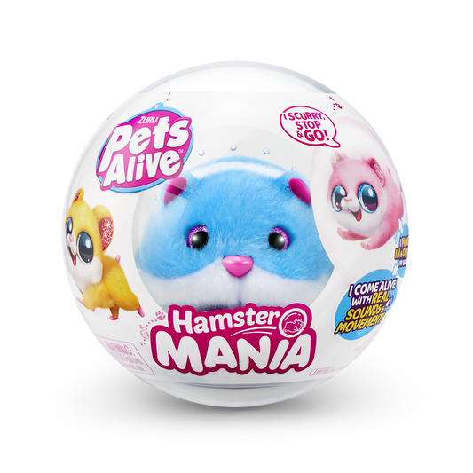 PETS ALIVE, jucarie de plus, Hamster - Imagine 1 [ps:0308a1d3-7865-4266-b540-e708a10986ec]