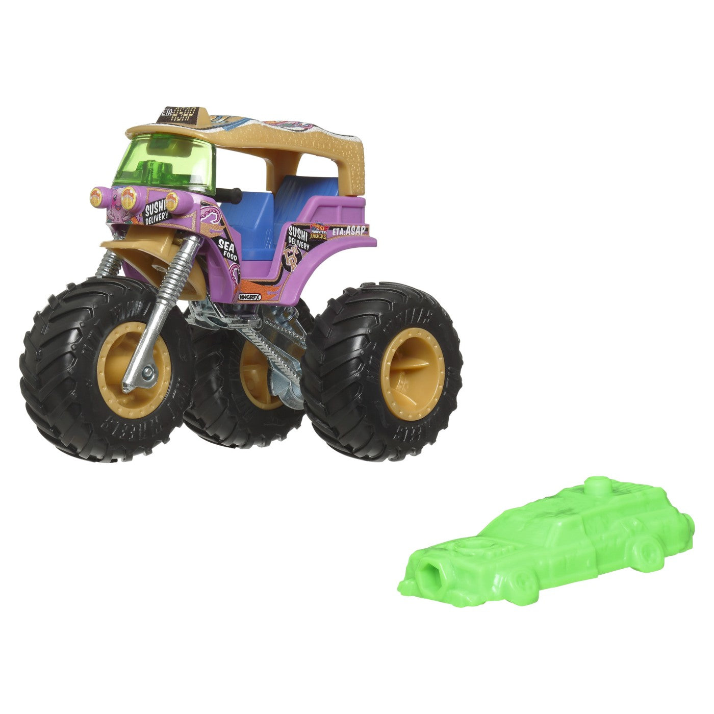 HOT WHEELS MONSTER TRUCK SET 2 MASINI SCARA 1 LA 64 - Nroll (1) [ps:45c22053-1279-494f-939e-d607118a404b]