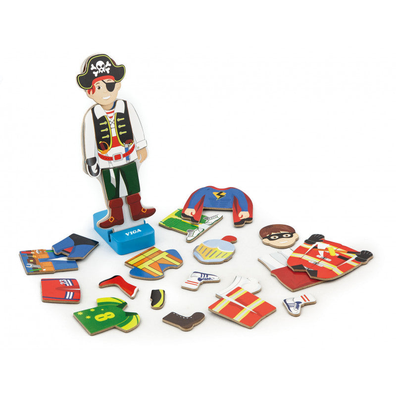 Set magnetic Vestimentatie baieti, Viga - Imagine 1 [ps:3c69d967-ec67-4aba-bc18-1107a17882c5]