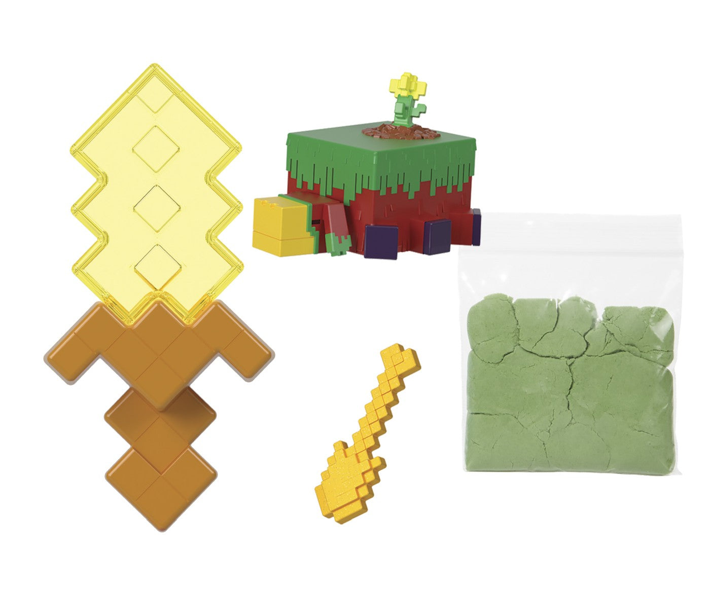 MINECRAFT MINI MODE SET EXPLORARE MINIERA TURQUOISE Mattel - Galben (1) [ps:e832b8dd-5eb6-4c1f-b0fa-c95af77bbfea]
