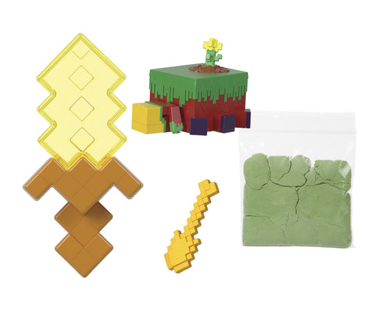 MINECRAFT MINI MODE SET EXPLORARE MINIERA TURQUOISE Mattel - Galben (1) [ps:e832b8dd-5eb6-4c1f-b0fa-c95af77bbfea]