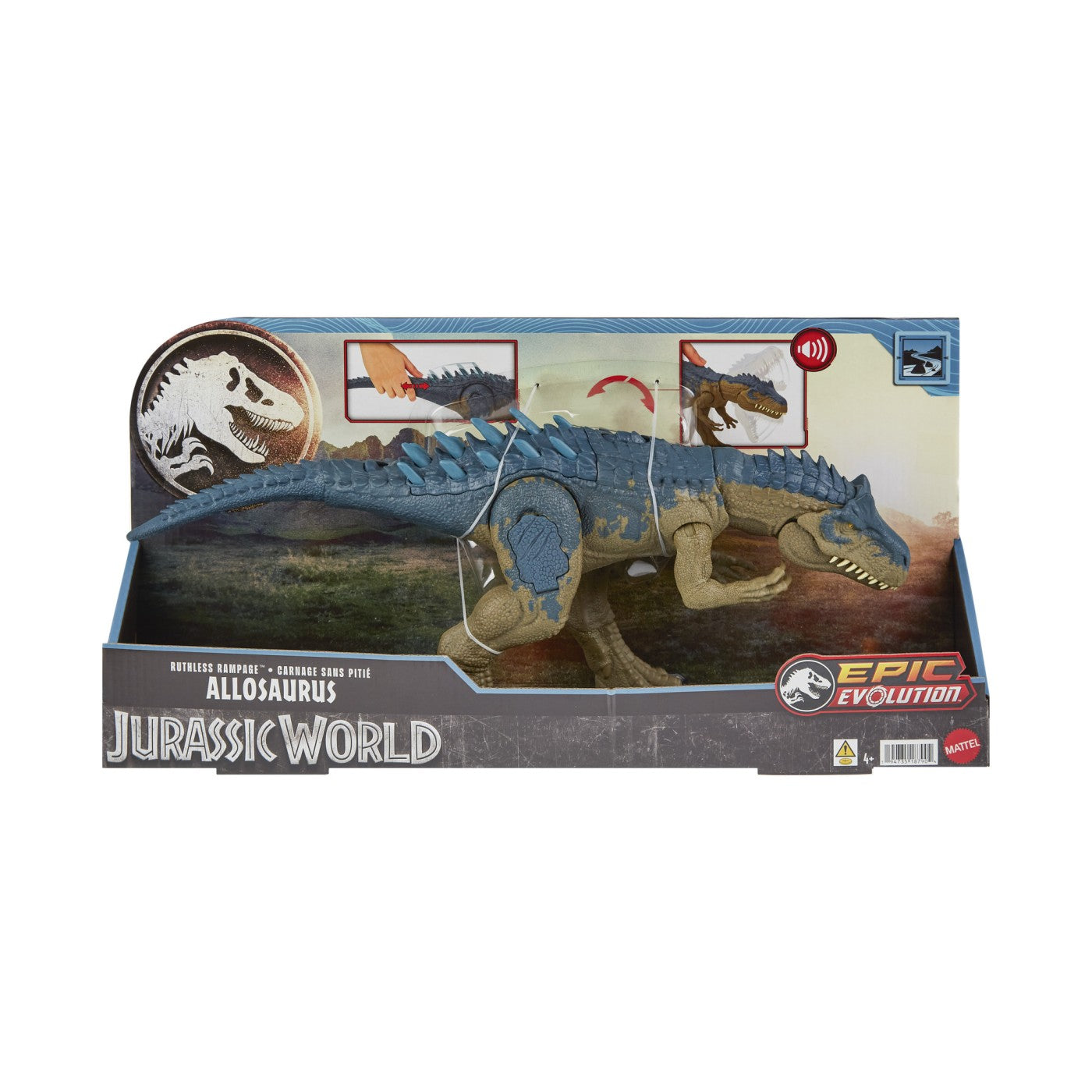 JURASSIC WORLD EPIC EVOLUTION DINOZAUR ALLOSAURUS Mattel - Imagine 1 [ps:6d9cf93b-41db-4dfc-b57d-32a8c6663a7d]