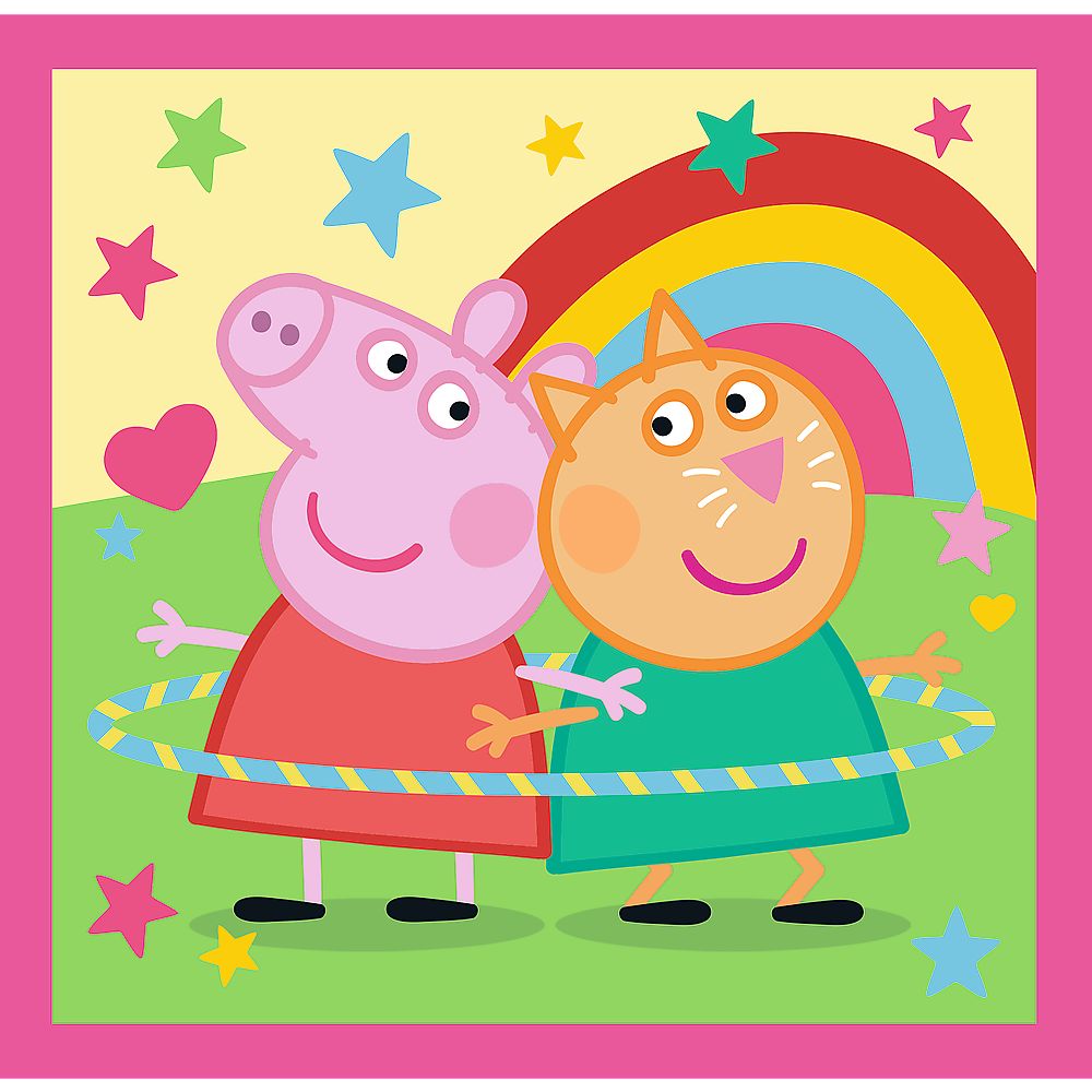 PUZZLE TREFL 3IN1 PEPPA PIG SI PRIETENII - Default Title (1) [ps:3458c42f-c1b6-4f0b-a2f1-132e8c572ae1]