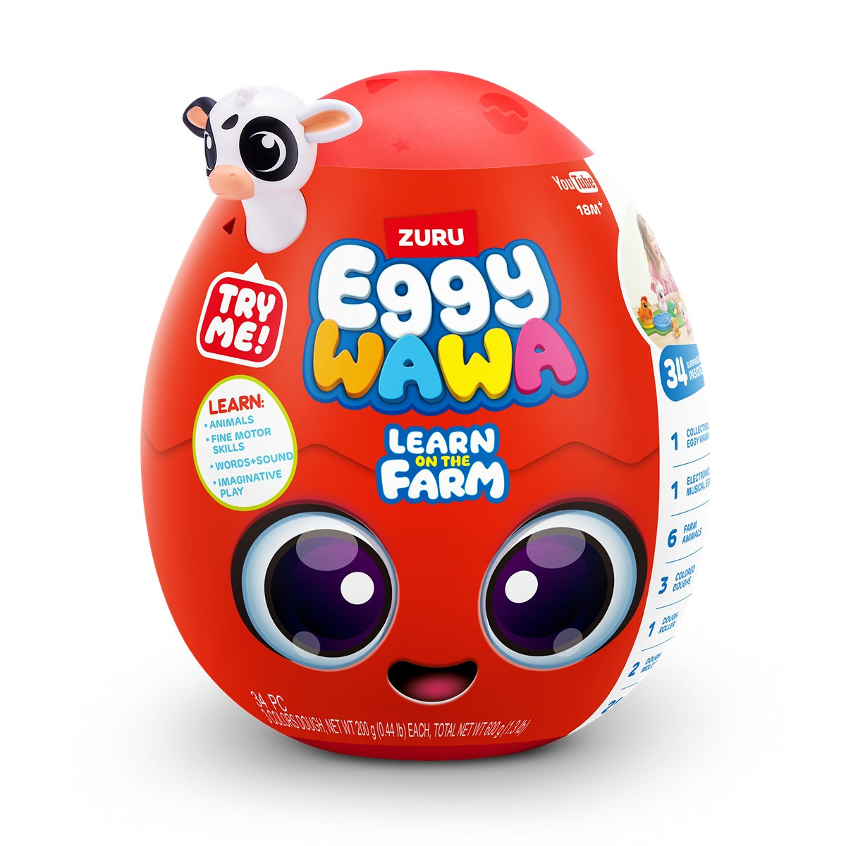 EGGYWAWA 1 model, figurine, Ferma animalelor - Imagine 1 [ps:fa2e92f5-1146-4e75-bf06-b40683d629f3]