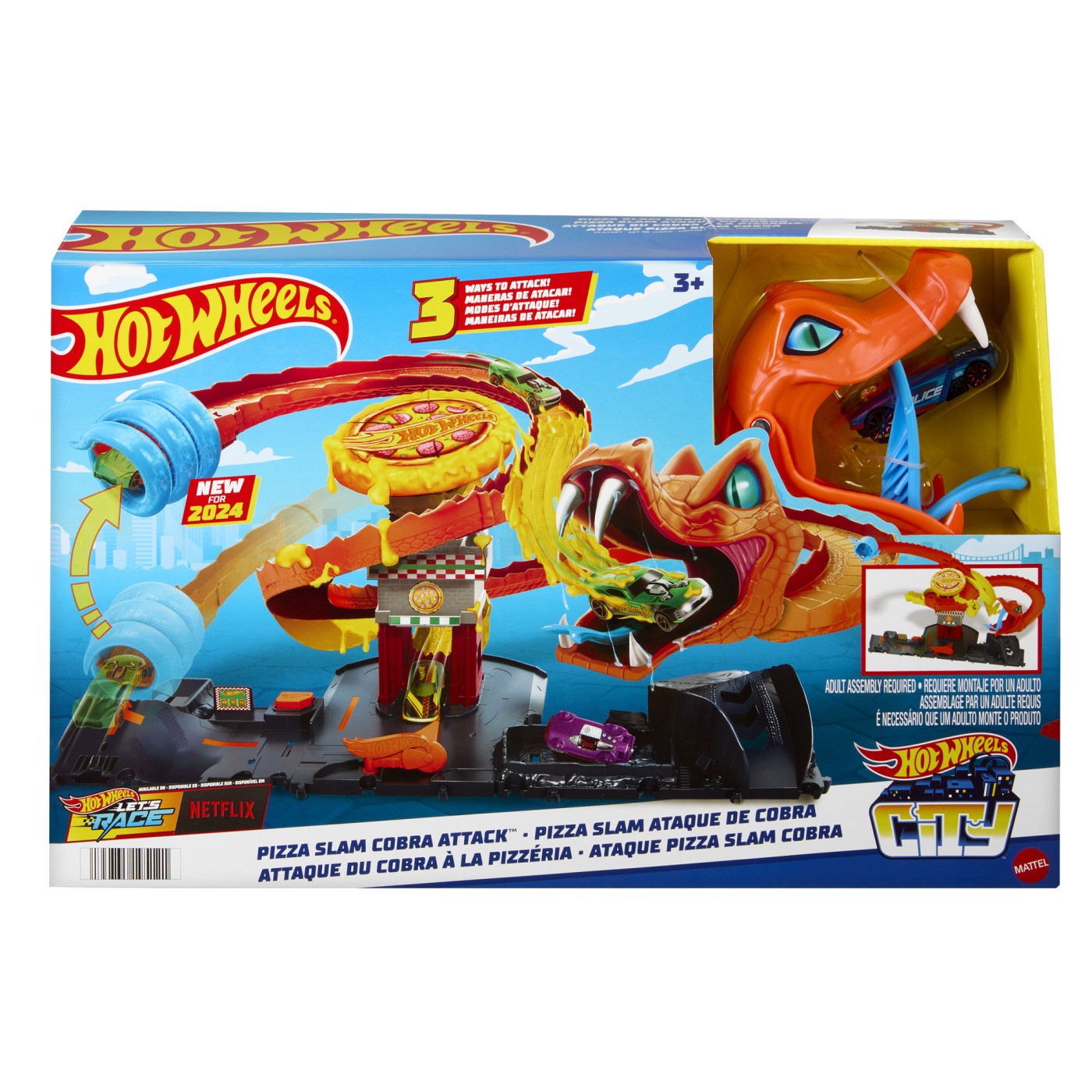 HOT WHEELS CITY PIZZERIA ATACUL COBREI Mattel - Imagine 1 [ps:de637030-ba67-47e0-9bff-7069a0f59b0b]