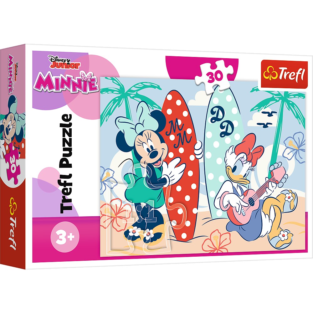 PUZZLE TREFL 30 MINNIE MINNIE LA PLAJA - Imagine 1 [ps:59f07410-4f02-4bf5-9996-da4934ab3973]