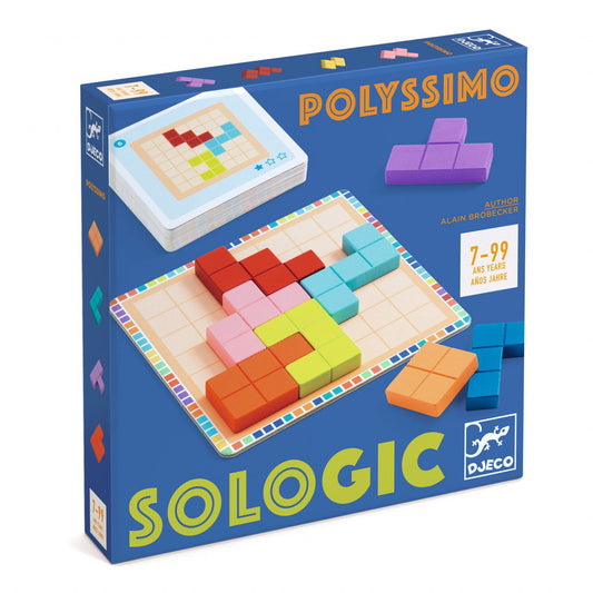 Joc de logica Polyssimo, Djeco - Imagine 1 [ps:7a25204e-bb4f-4dcc-b333-9db79c66c9a8]