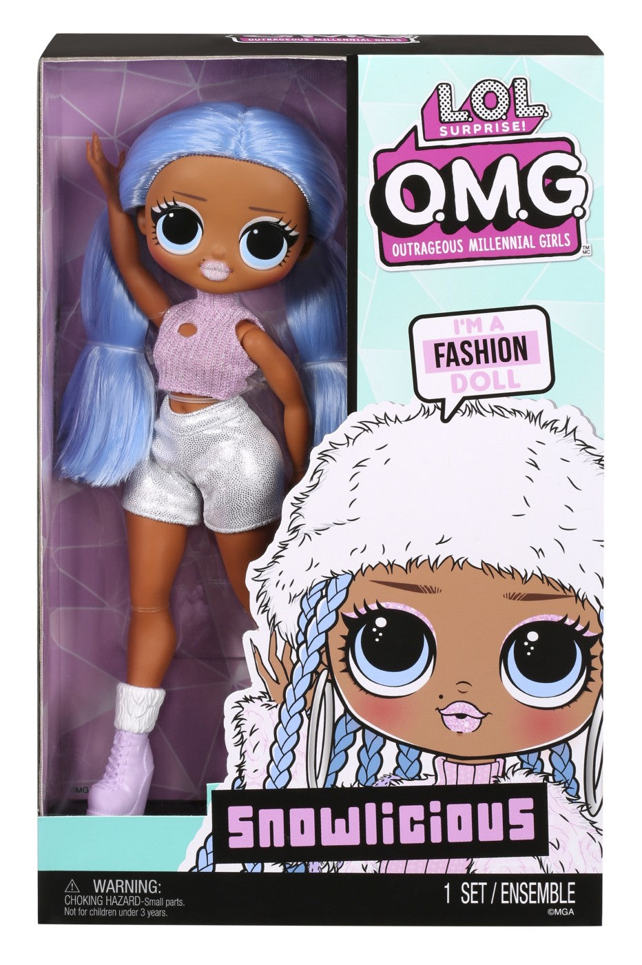 L.O.L SURPRISE! O.M.G. PAPUSA SNOWLICIOUS MGA - Imagine 1 [ps:aa352f28-920a-4543-a978-783ec6c2f997]