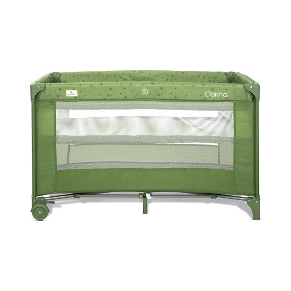 Pătuț Pliabil Lorelli Carina, 2 Nivele, Green Stars - Green Stars (1) [ps:e37f449e-9a0e-4461-bf95-4242660badf9]