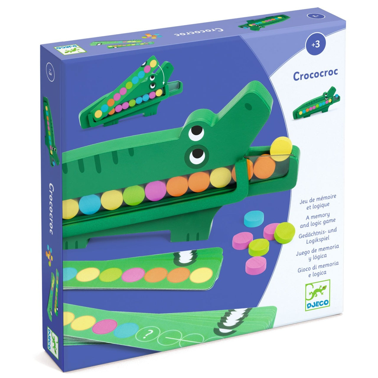 Joc educativ Crococroc, Djeco - Imagine 1 [ps:e9a93748-8f95-4988-b222-a682b321098a]
