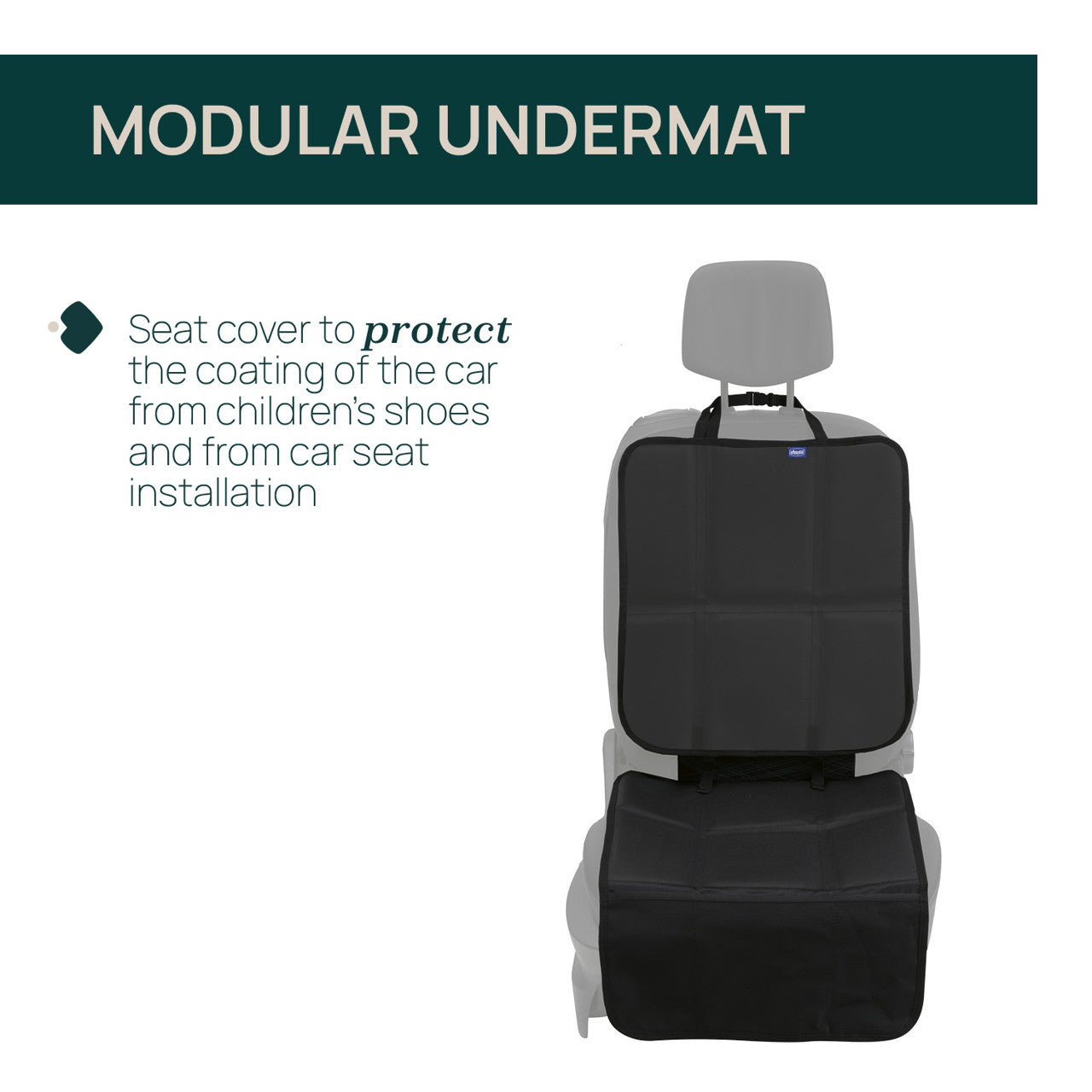 Protectie Chicco pentru bancheta auto, Negru, 0 luni+ - Negru (1) [ps:f3c685f6-5b92-4914-9a61-2a6f58761148]