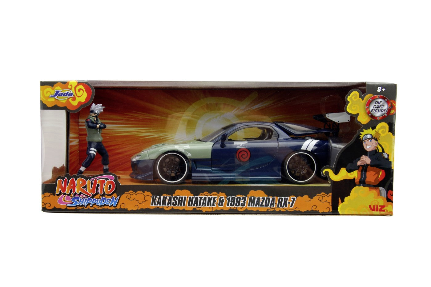 JADA MASINUTA METALICA NARUTO 1995 MAZDA RX 7 1:24 Simba - Imagine 1 [ps:f8a08543-4357-4772-9751-2e94aba701e5]