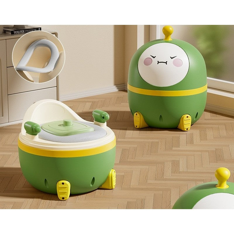 Oliță 2în1 Flippy Model Ou cu Reductor WC, Galbenă - Verde (1) [ps:d3476788-4e9e-4dab-865a-c6ed4eb4fc3f]