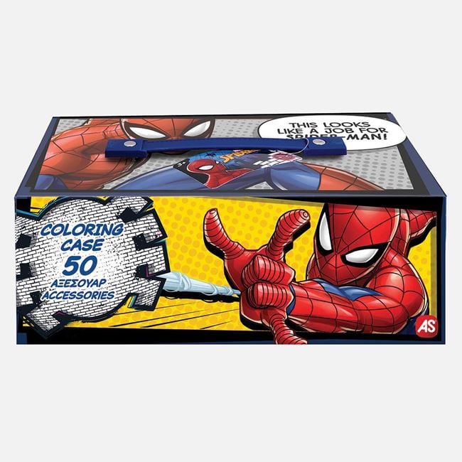 Set Colorat Valiză Marvel Spider-Man Jumbo - 50 Accesorii - Default Title (1) [ps:9fd00486-5c5a-45ea-9e4d-a0c6fb787ce2]