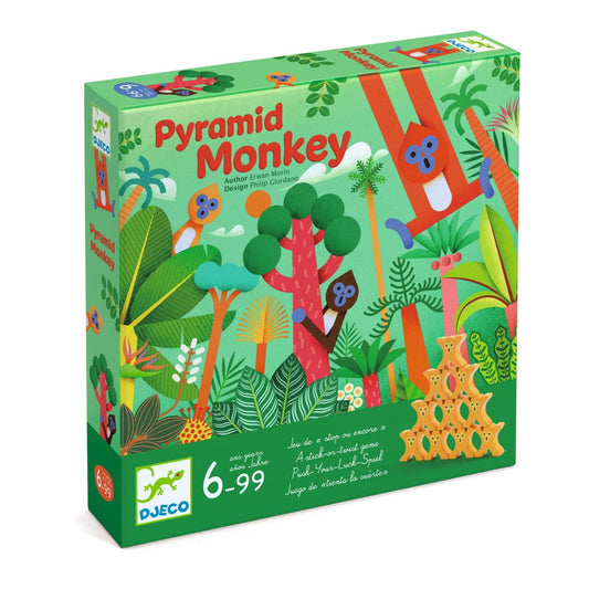 Joc de societate Pyramid Monkey, Djeco - Imagine 1 [ps:08516987-54cb-4450-b943-edb46d47eaad]