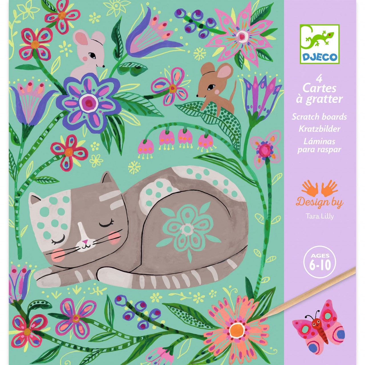 Joc creativ de razuit Intalniri in gradina, Djeco - Imagine 1 [ps:450e2ed7-2866-4b69-a873-7b9fc3e04df1]