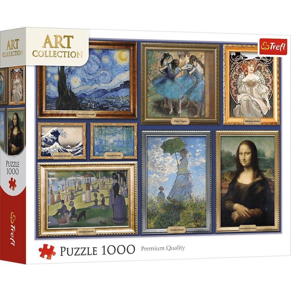 PUZZLE TREFL 1000 ART COLLECTION O COLECTIE DE - Imagine 1 [ps:d32b3b65-137f-44d3-9183-ff76030c75b7]