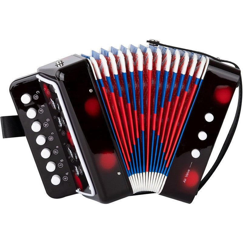 Acordeon Jucarie pentru Copii Flippy, Rosu - Negru (1) [ps:3f5bd7c0-da32-499d-b0b5-367bb938d8ae]