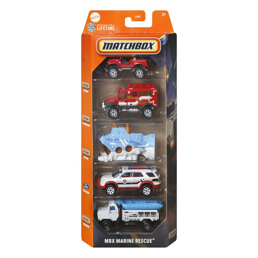 MATCHBOX SET 5 MASINUTE METALICE MBX MARINE RESCUE SCARA - Imagine 1 [ps:345f5540-55a2-4576-96a0-fec6dc0b46e6]