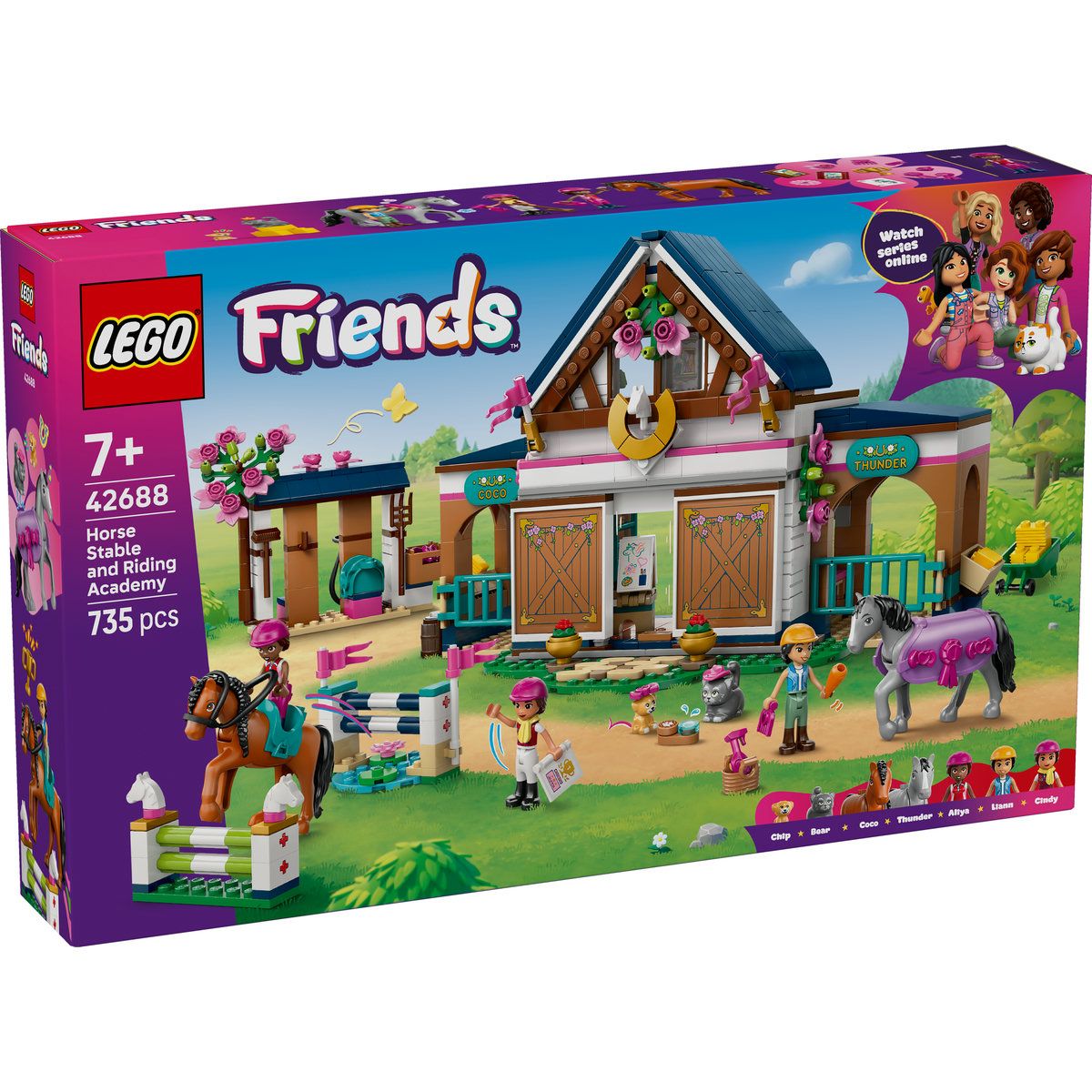 LEGO FRIENDS GRAJD DE CAI SI ACADEMIE DE ECHITATIE 42688 - Imagine 1 [ps:697fa0fa-14f9-45e5-adbb-2792fc95ab83]