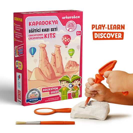 Arkerobox - Set arheologic educational si puzzle 3D, - Imagine 1 [ps:56d46400-f437-4153-b7fc-9559902d7bde]