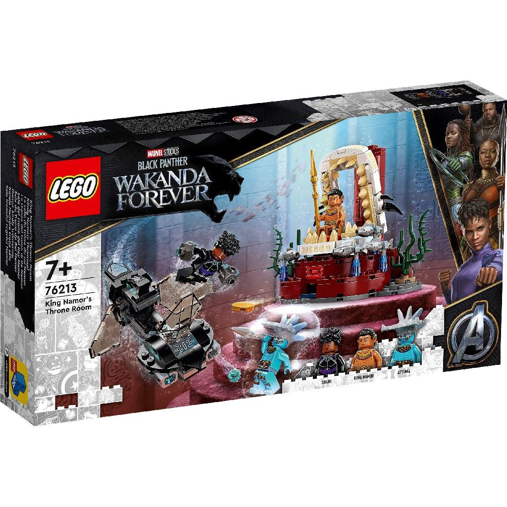 LEGO SUPER HEROES SALA TRONULUI REGELUI NAMOR 76213 - Imagine 1 [ps:a749561a-7393-4693-b5c9-36211dde5ca6]