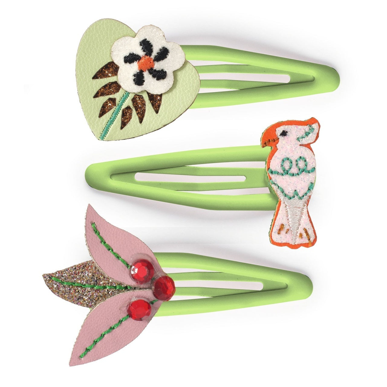 Colectia Plume - 3 agrafe de par Colomba, Djeco - Imagine 1 [ps:5499cd7a-b725-47cf-b2a0-a624a58e8685]
