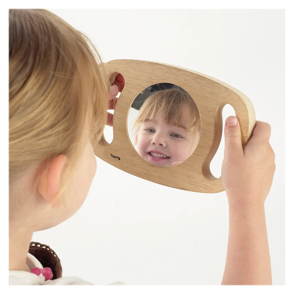 Oglindă Plană cu Manere din Lemn Tickit pentru Bebe - Default Title (1) [ps:1ba9d416-2d8d-49e7-80c5-24b9f968fd2c]