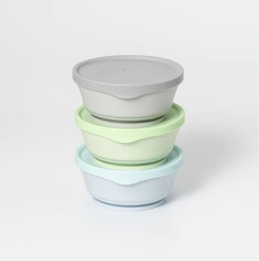 Set 3 boluri cu capac hrana bebelusi Miniware, 100% din - Imagine 1 [ps:e75c0015-1d97-4e18-87db-298cc4e7566e]