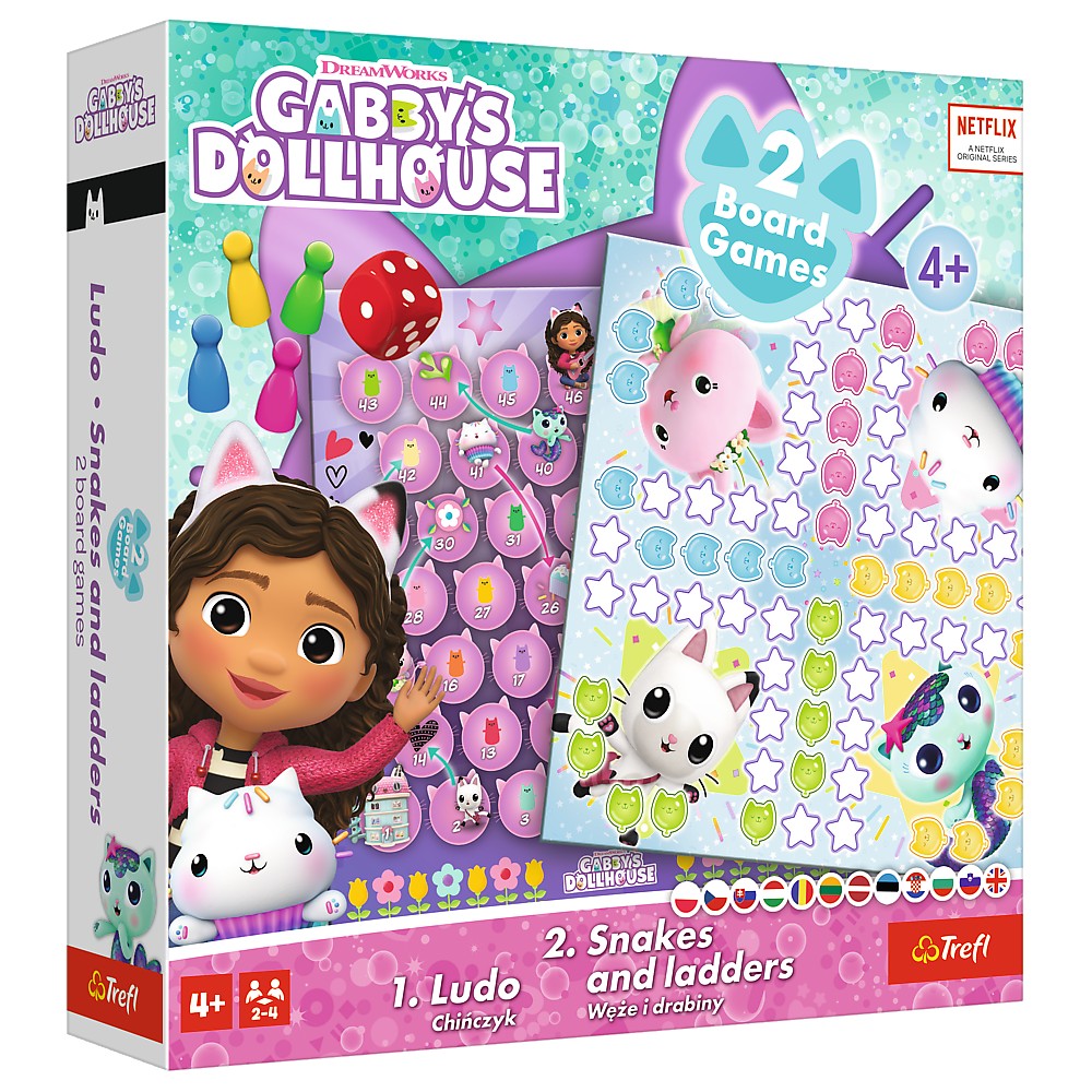 JOC DREAM WORKS GABBYS HOUSE 2IN1 LUDO SI SERPISORI - Imagine 1 [ps:53807f93-bef1-45b4-85eb-d1f01bcddbe0]