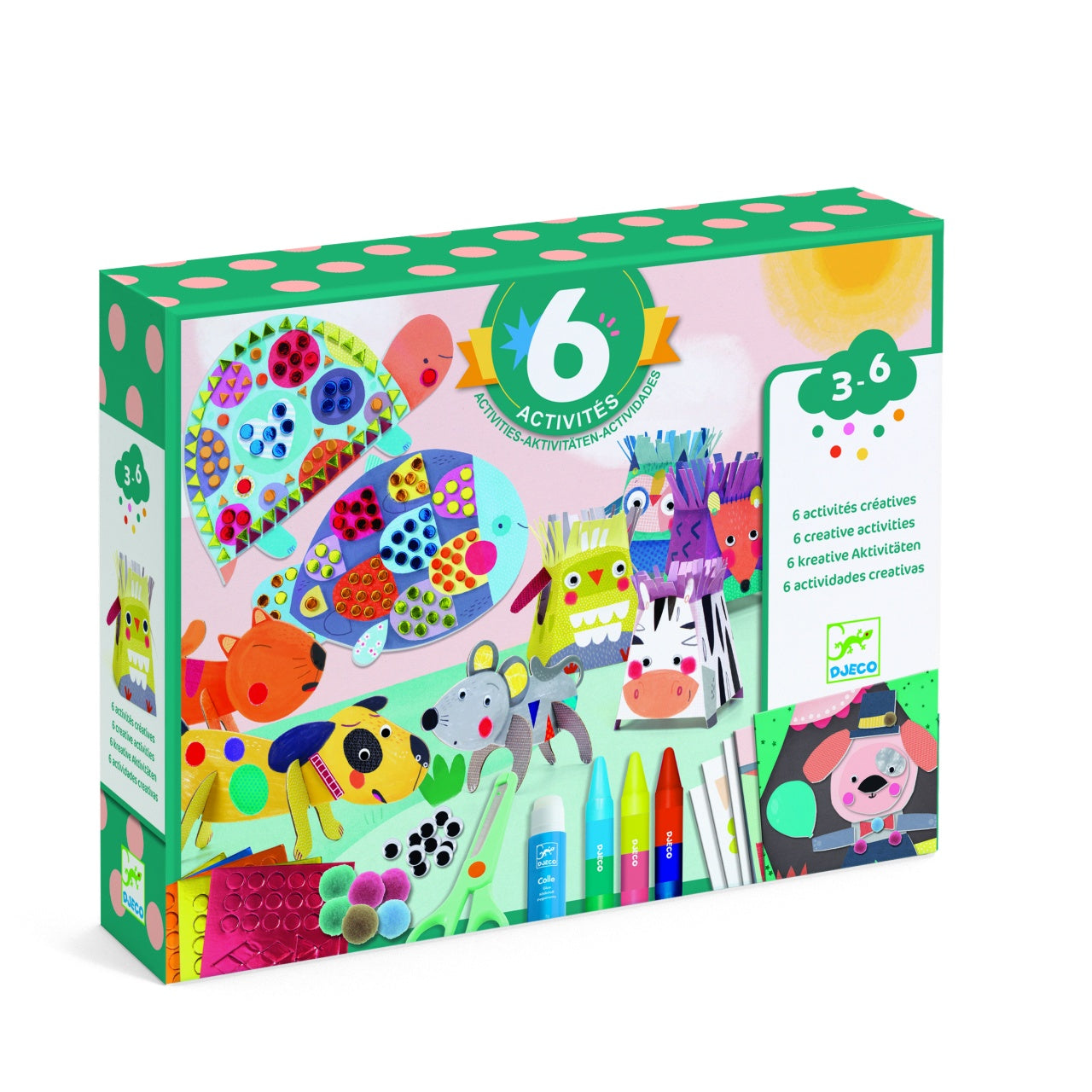 Joc creativ Casa animalelor, Djeco - Imagine 1 [ps:e3ca2fc5-22f4-4fa0-a0a2-63f727f736da]